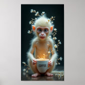 Niedlicher Kaffee Poster (Vorne)