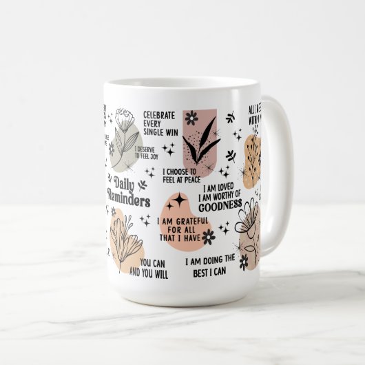 Niedlicher Kaffee Tasse Weihnachtsgeschenk für ihr (VorderseiteRechts)