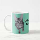 Niedlicher Kaffeebitte Kitty Kaffeetasse (Links)