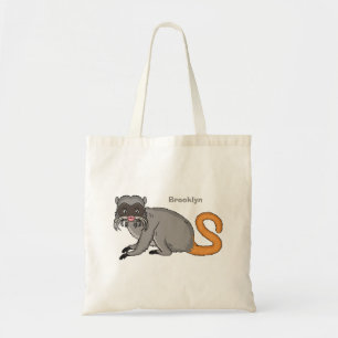 Niedlicher Kaiser Tamarin Illustrator Cartoon Tragetasche