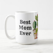 Niedlicher Kakteen Cactus succules Best Mama Kaffeetasse (Links)