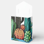 Niedlicher Kakteen Garden in Pot Geschenkschachtel (Geöffnet)