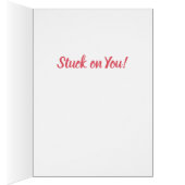 Niedlicher Kaktus, Gruß des Valentinstags (Innen (Rechts))