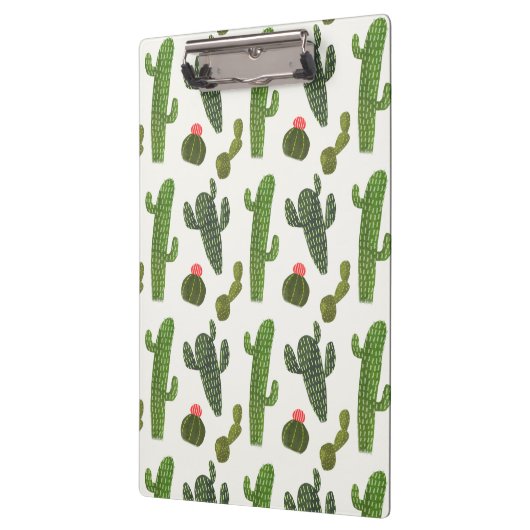 Niedlicher Kaktus Llamarama Sammlungs-| Klemmbrett (Links)