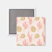 niedlicher Kaktus Magnet (Vorderseite/Rückseite)