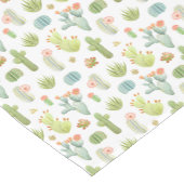 Niedlicher Kaktus-stehendes Muster Kurzer Tischläufer (Ecke)