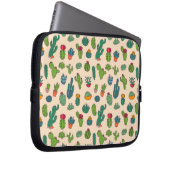 Niedlicher Kaktus-stehendes Muster Laptopschutzhülle (Vorne Rechts)