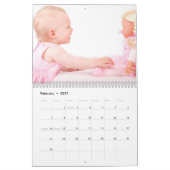 Niedlicher Kalender 2026 (Feb 2027)