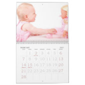 Niedlicher Kalender für Großdrucke 2026 (Feb 2027)
