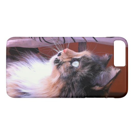 Niedlicher Kaliko-Katze Iphone 8s/7s Case-Mate iPhone Hülle (Rückseite (Horizontal))