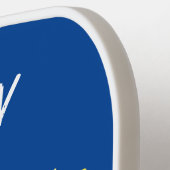 Niedlicher Kanarienvogel-Cartoon Pickleball Schläger (Linke Seite)