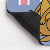 Niedlicher Känguru und Joey Mousepad (Ecke)