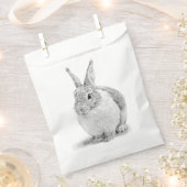 Niedlicher Kaninchenstift Zeichnend Geschenktütchen (Ausgeschnitten)