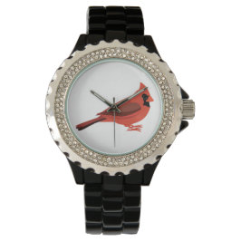 niedlicher Kardinal Armbanduhr