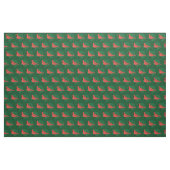 Niedlicher Kardinal Weihnachten Stoff (Fat Quarter (45,7 x 55,9 cm))