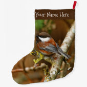 Niedlicher Kastanienschwanz Großer Weihnachtsstrumpf (Rückseite)