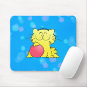 Niedlicher KätzchenBowler Mousepad (Mit Mouse)
