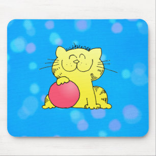 Niedlicher KätzchenBowler Mousepad