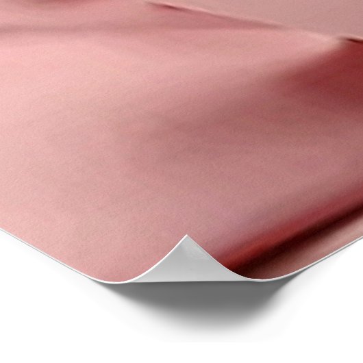 Niedlicher Katze Mann in einem rosa Anzug und Kraw Poster (Ecke)