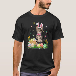 Niedlicher Katze Ostertag Bunny Egg Kostüme Mäuse  T-Shirt