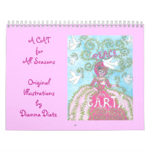 Niedlicher Katzen-Kalender 2014 - "eine Katze Kalender