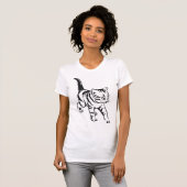 Niedlicher Katzen-T - Shirt (Vorne ganz)