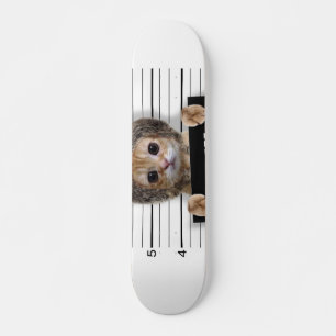 Niedlicher Katzenbold Skateboard