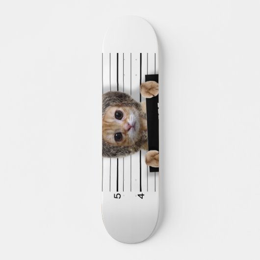 Niedlicher Katzenbold Skateboard (Vorne)