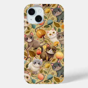 Niedlicher Katzenfall Case-Mate iPhone Hülle