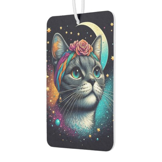 Niedlicher Katzenfrischer! Autolufterfrischer (Links)