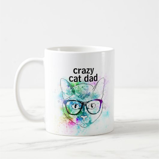 niedlicher Katzengestalter Kaffeetasse (Links)