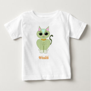 Niedlicher Katzenhai-Cartoon Baby T-shirt