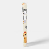 niedlicher Katzenkoffer Case-Mate iPhone Hülle (Rückseite / Links)