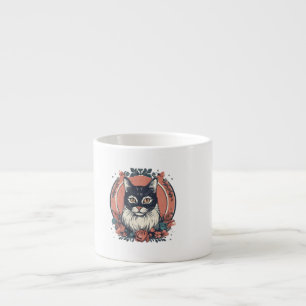 niedlicher Katzenliebhaber Kunstdesign kaufen jetz Espressotasse