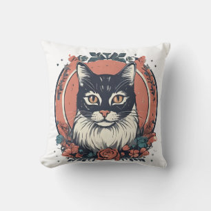 niedlicher Katzenliebhaber Kunstdesign kaufen jetz Kissen