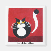 niedlicher Katzenmagnet Magnet (Vorne)