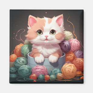 Niedlicher Katzenmagnet Magnet