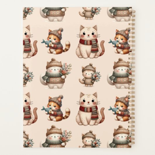 Niedlicher Katzenplaner Planer (Rückseite)