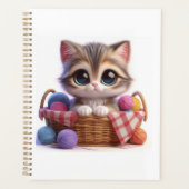 Niedlicher Katzenplaner Planer (Vorderseite)