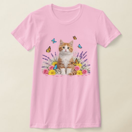Niedlicher Katzenschuh-T - Shirt (Ablage )
