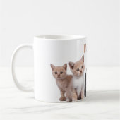niedlicher Katzenspass und albern Kaffeetasse (Links)