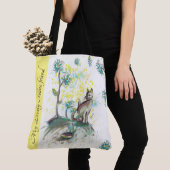 Niedlicher Katzenspielbeutel Tasche (Von Nahem)