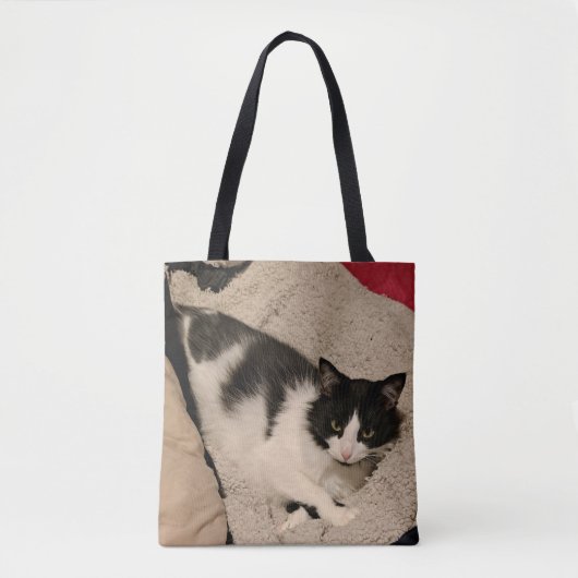 Niedlicher Katzenspielbeutel Tasche (Vorderseite)