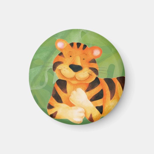 Niedlicher Katzentiger-Magnet Magnet (Vorne)