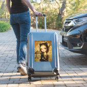 NIEDLICHER KATZMÄDCHEN MIT GROSSER KRAFTDEKALISIER AUFKLEBER (Koffer Insitu)