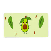 Niedlicher Kawaii-Avocado (Vorne)