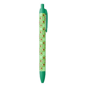 Niedlicher Kawaii-Avocado Kugelschreiber