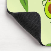 Niedlicher Kawaii-Avocado Mousepad (Ecke)