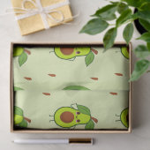 Niedlicher Kawaii-Avocado Seidenpapier (Geschenk)