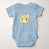 Niedlicher Kawaii Baby Bear Cub Baby Strampler (Rückseite)